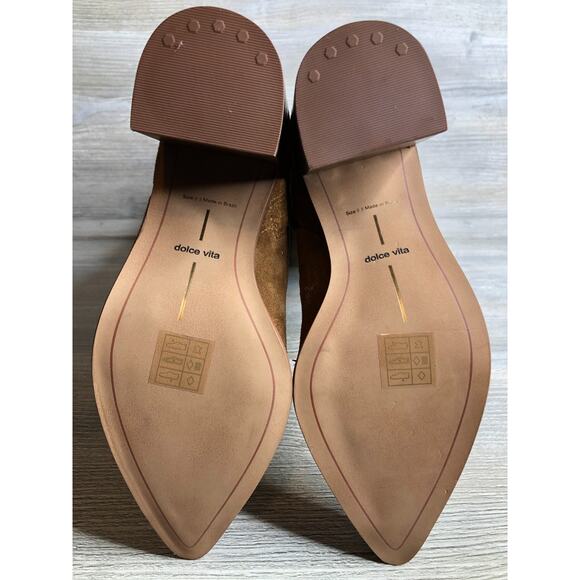 Dolce Vita Tyrone Brown Suede Women's Boots Size 9.5 - Picture 5 of 6